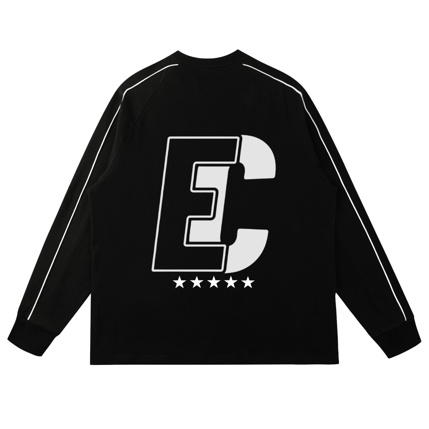Contrast Panel Raglan Sweatshirt